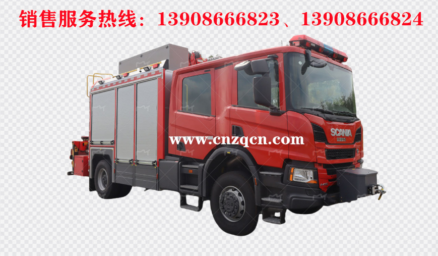 斯堪尼亞scania單橋搶險(xiǎn)救援消防車(chē)