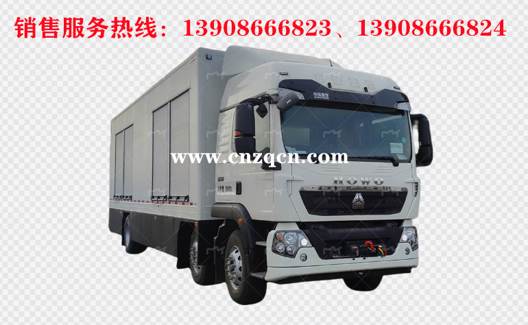 重汽豪沃howo小三軸凈水車(chē)